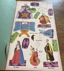 Vintage 1959 Golden Funtime Punch Out Book Walt Disney Sleeping Beauty - Unused