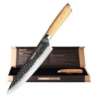 Hecef   8in Chef Knife Ultra Sharp Japanese Knife 67-layer Damascus Meat Cleaver