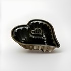 Nordic Ware Elegant Heart Mold Heavy Cast Aluminum Bundt Cake Pan 10 Cup Love