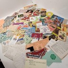 100 s Of Pieces Vintage Ephemera Box Lot 1930 -1980 s Full Small Flat Rate Box