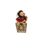 Limited Edition Faith Wick Jester Jack-in-the-box Music Box  Reuge Swiss Movemen