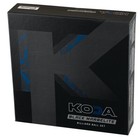 Koda Sports Kbbm 2-1 4  Black Marbelite Swirl Billiards   Pool Balls Set