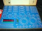Vintage Kenner Super Spirograph Game - 100  Complete Very Nice Contents  set 10 