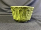 Vintage Mccoy Pottery Floraline Planter 506 Green Mcm 3 75  X 6