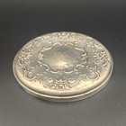 Towle Vintage Sterling Silver Repousse Hand Mirror 3    Monogrammed