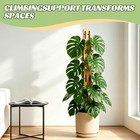 2 Set Flower Cutout Wooden Extendable Plant Trellis  Modular Plant Trellis Fo   