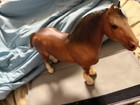 Nice Vintage Breyer Horse  83 Chestnut Clydesdale Draft Mare Dark Shaded 
