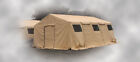 U s  Military Tent Hdt Base X 305 18  X 25  Hunting Camping Shelter With Extras
