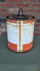 Vintage American Amoco Five 5 Gallon Motor Oil Can- No Dents