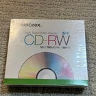 Memorex Cd-rw High Speed 12x 700mb 80min Blank Discs 5-pack Brand New Sealed