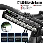 Universal 17 Led Headlight Light Bar Upgrade Kit For Dirt Bike Easy Installation
