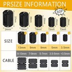 Windspeed 25pcs Ferrite Chokes Beads Snap On Rfi Emi Noise    