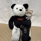 2001 Dale Earnhardt  3 Salvino s Team Racing Plush Beanie Bear New With Tag