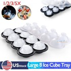 Large Ice Balls Maker Cube Round Sphere Tray Mold Cube For Whiskey Ball Silicone