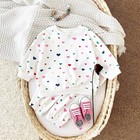 2pcs set Toddler Baby Girls Colorful Heart Print Sweater pants Kids Clothes