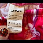 Kids Pink Reusable Swim Diaper  Size 24-30 Months  33-38lb 