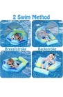 Mambobaby Add Tail Newest Chest Baby Float With Sun Canopy     Air-free 3-24 Month