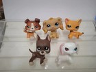 5pcs lot Littlest Pet Shop Lps Cat Dog  1542 1643 1716 Kid Toy New