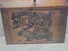 Vintage 1980 Ringling Brothers   Barnum And Bailey Wooden Circus Chest