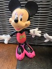 Vintage Disney Mattel Minnie Mouse Pink Snap N Style Figures Lot Of 2