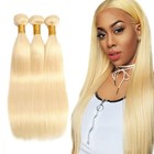20-24 Inch Honey Blonde Straight Human Hair Bundles - Unprocessed Brazilian Virg