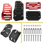 Universal Red Gas Accelerator Pedal And Brake Pedal Cover Foot Pad Non-slip8592