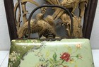Very Rare Antique Victorian Celluloid   Tapestry Photo Album W  Stand No Photos