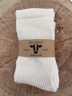 Unbleached Organic Cotton Crew Socks - 3 Pack