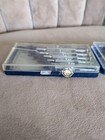 Lot Of 2 Vintage Miniature Precision Imperial And Metric Screwdriver Sets