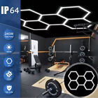 3 5 8x Hexagon Honeycomb Led Light Car Detail Home Garage Workshop Retail Lights