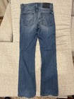 Fidelity Women   s Blue Bootcut Jeans Slim Fit Stretch 5-pocket Mid Rise