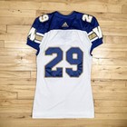 Julian Posey Winnipeg Blue Bombers Game Worn Cfl Adidas Jersey Size 42