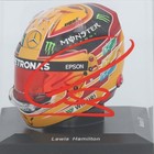 Lewis Hamilton Mercedes-amg Petronas F1 Team Signed 17 Champs Us Mini Helmet