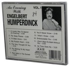An Evening With Engelbert Humperdinck Vol  1 Music Audio Cd