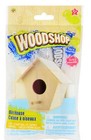 Wooden Birdhouse Or Bird Feed Kit  Build Real Wood Birdhouse Or Bird Feeder
