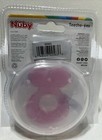 Nuby Silicone Teether Teethe-eez Teether W  Bristles Soothes   Clean Gums W case