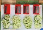 New Art Cook Ar   Cook Ultimate Spiralizer For Vegetables And Fruits  red 