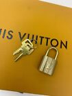 Louis Vuitton Padlock Lock 2 Key Brass Gold Number 318