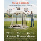 Uimoso Sports Tent Pop-up Instant 50 x50  Clear Bubble Shelter Weather Proof Pod