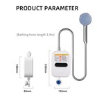 Small 110v 3500w Tankless Hot Water Heater Shower Electric Instant Water Heater