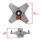 Caltric Front Wheel Hub For Yamaha Banshee 350 Yfz350 1990-2006