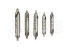 15pc Hss Center Drill Set 60   Combined Countersink  1 2 3 4  4-1 2 5   