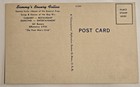 Vintage Unused Linen Postcard  Sammy   s Bowery Follies Restaurant Cabaret  K34 