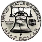 1961 Franklin Half Dollar Gem 90  Silver Proof