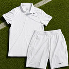 Nike Roger Federer Wimbledon 2014 Tennis Set White Rf Pro Shirt Shorts Rare M