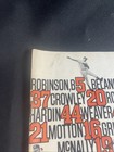 1970 Cincinnati Reds At Baltimore Orioles World Series Baseball Program