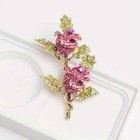 Fashion Large Flower Brooch Plant Corsage Pins Clothing Accessories