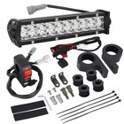 For Yamaha Yzf450 Yz450f 2002-22 Dirt Bike Led Headlight Light Bar Lighting Kit