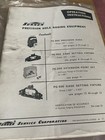 Sunnen Honing Machine Brochure hole Gaging Equipment Operators Instructions