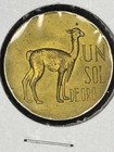 1966 Peru 1 Sol World Coin